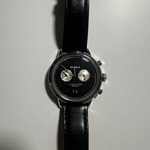 Shinola Midnight Black Chronograph Watch
